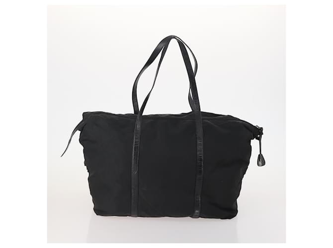 Borsa Boston PRADA in nylon 3 pezzi Rosso Nero Auth 174960 - vista 3