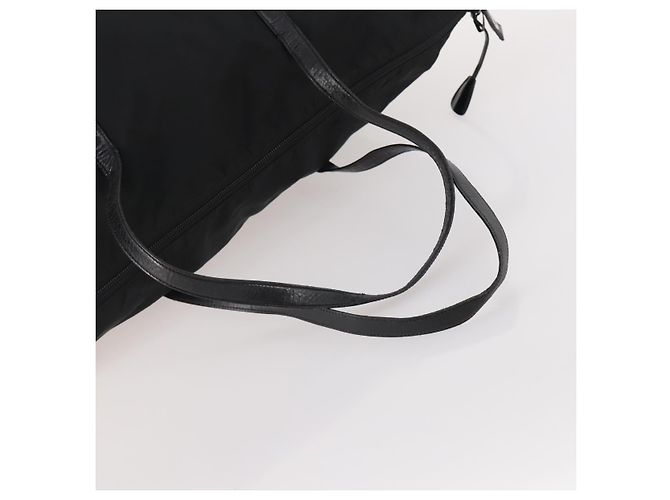 Borsa Boston PRADA in nylon 3 pezzi Rosso Nero Auth 174960 - vista 5
