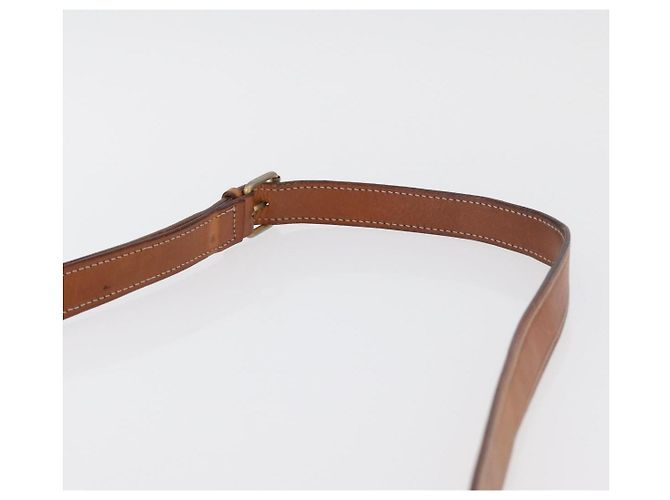 Céline Borsa a spalla circolare in tela Macadam CELINE in pelle PVC marrone oro Auth ti3851 D'oro - vista 9