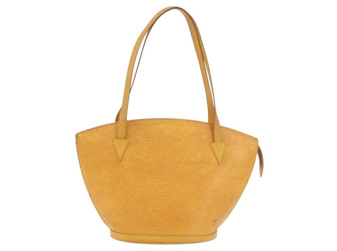 LOUIS VUITTON Borsa a Spalla Epi Saint Jacques Gialla M52269 LV Auth 175412 Giallo - vista 13
