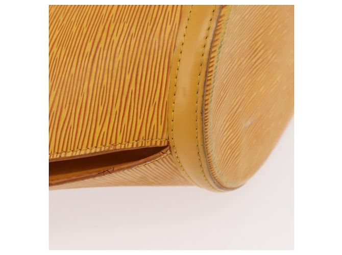 LOUIS VUITTON Borsa a Spalla Epi Saint Jacques Gialla M52269 LV Auth 175412 Giallo - vista 15