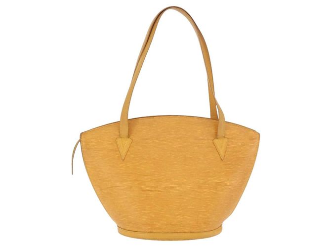 LOUIS VUITTON Borsa a Spalla Epi Saint Jacques Gialla M52269 LV Auth 175412 Giallo - vista 2