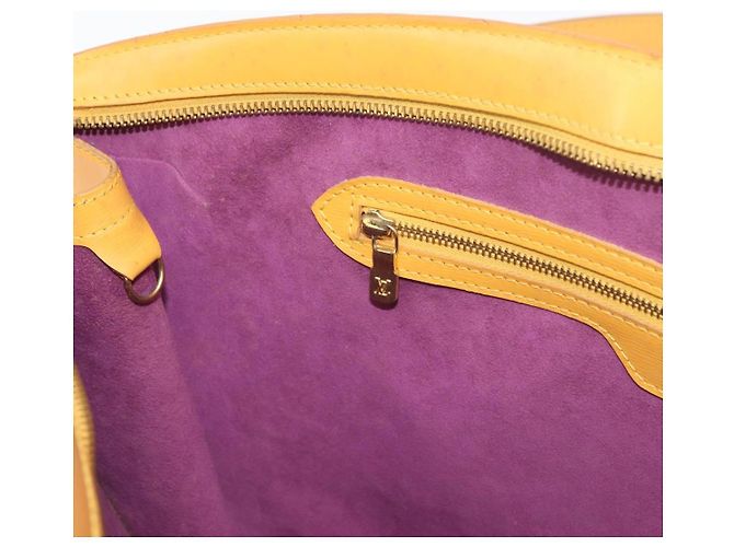 LOUIS VUITTON Borsa a Spalla Epi Saint Jacques Gialla M52269 LV Auth 175412 Giallo - vista 20