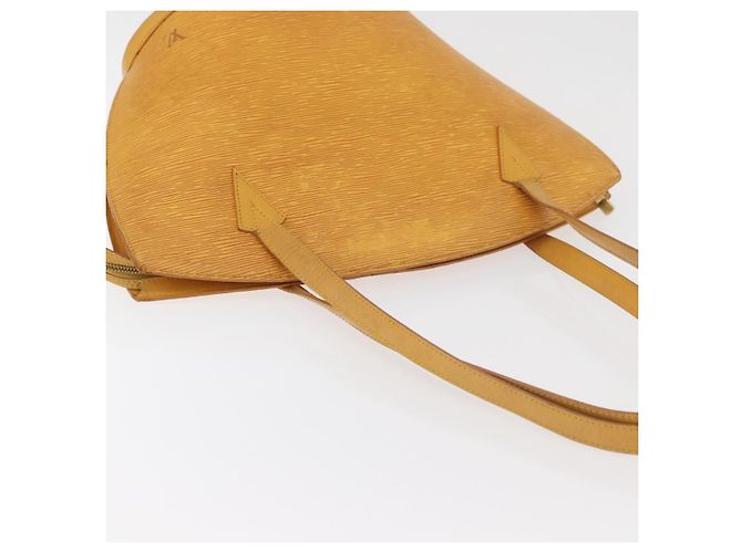 LOUIS VUITTON Borsa a Spalla Epi Saint Jacques Gialla M52269 LV Auth 175412 Giallo - vista 6