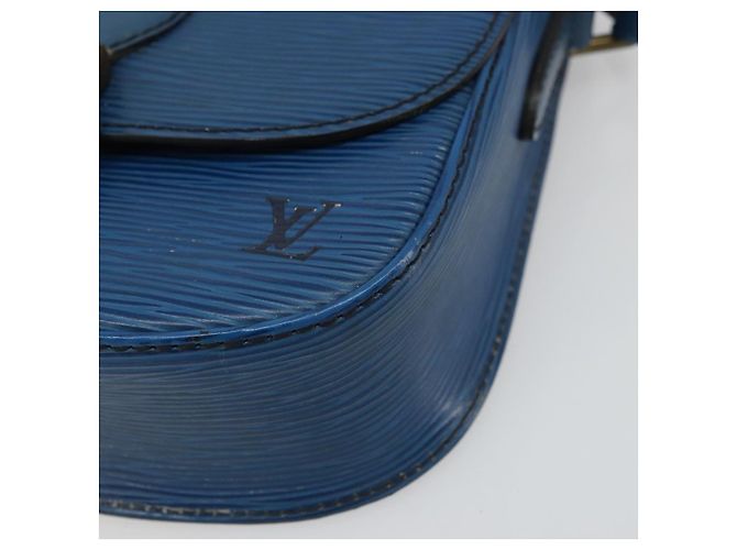 LOUIS VUITTON Borsa a Spalla Epi Saint Cloud PM Blu M52195 LV Auth BA12137 - vista 14