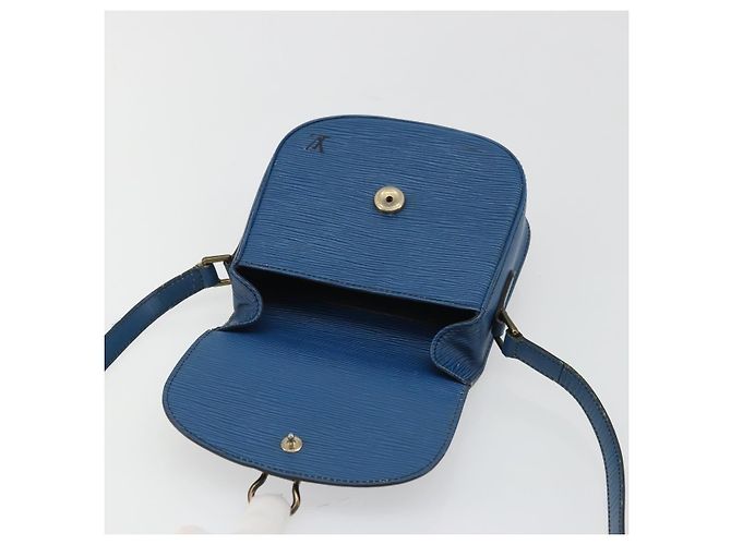 LOUIS VUITTON Borsa a Spalla Epi Saint Cloud PM Blu M52195 LV Auth BA12137 - vista 19
