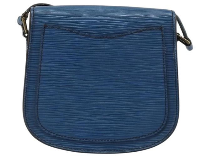 LOUIS VUITTON Borsa a Spalla Epi Saint Cloud PM Blu M52195 LV Auth BA12137 - vista 2