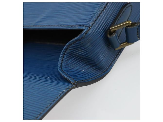LOUIS VUITTON Borsa a Spalla Epi Saint Cloud PM Blu M52195 LV Auth BA12137 - vista 20