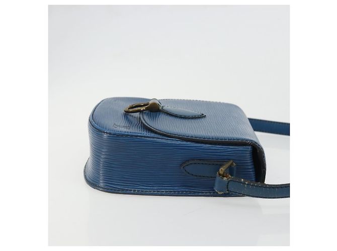 LOUIS VUITTON Borsa a Spalla Epi Saint Cloud PM Blu M52195 LV Auth BA12137 - vista 3