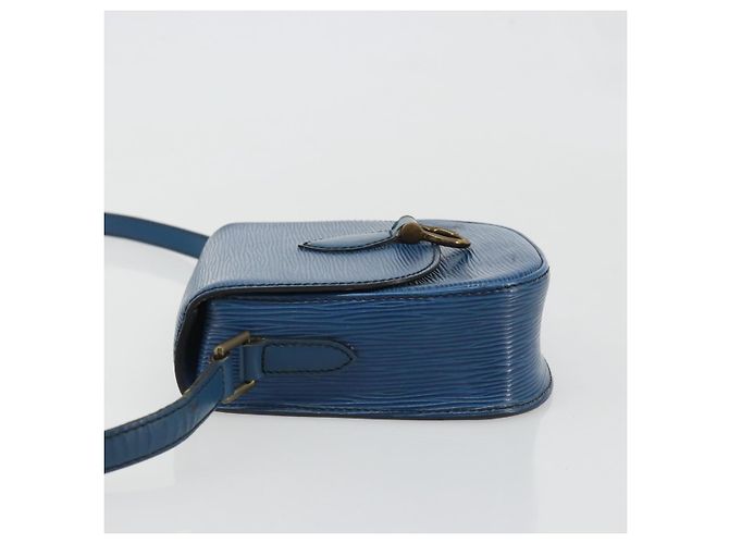 LOUIS VUITTON Borsa a Spalla Epi Saint Cloud PM Blu M52195 LV Auth BA12137 - vista 4