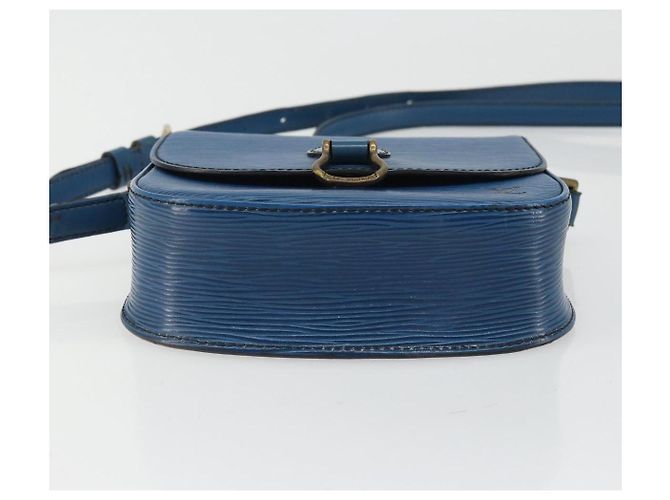 LOUIS VUITTON Borsa a Spalla Epi Saint Cloud PM Blu M52195 LV Auth BA12137 - vista 5