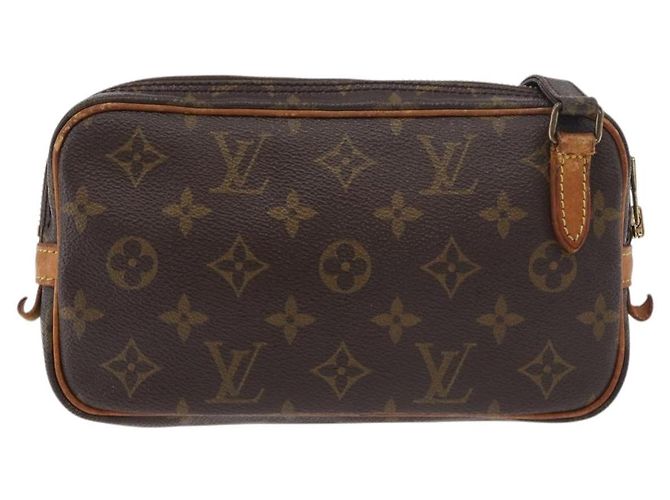 LOUIS VUITTON Borsa a Spalla Monogram Marly Bandouliere M51828 LV Auth 176544 Monogramma - vista 2