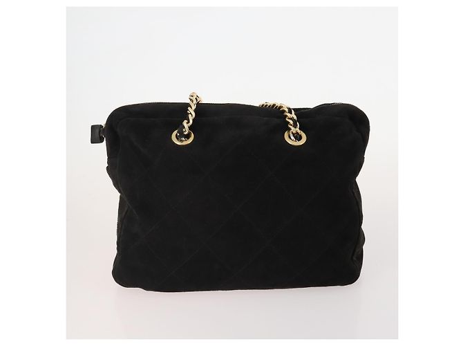 PRADA Borsa a Spalla con Catena Nylon 3 Set Beige Nero Verde Auth 174962 - vista 2