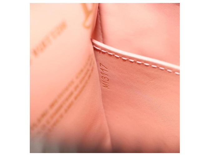LOUIS VUITTON Masters Collection Pochette Plat Fragonard Borsa M64702 Auth YKZ1370 Rosa Beige - vista 12