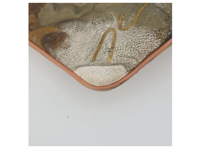 LOUIS VUITTON Masters Collection Pochette Plat Fragonard Borsa M64702 Auth YKZ1370 Rosa Beige - vista 16