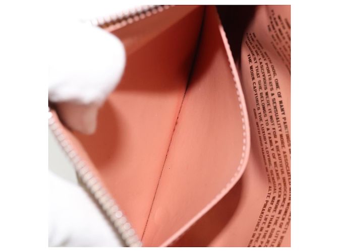 LOUIS VUITTON Masters Collection Pochette Plat Fragonard Borsa M64702 Auth YKZ1370 Rosa Beige - vista 22