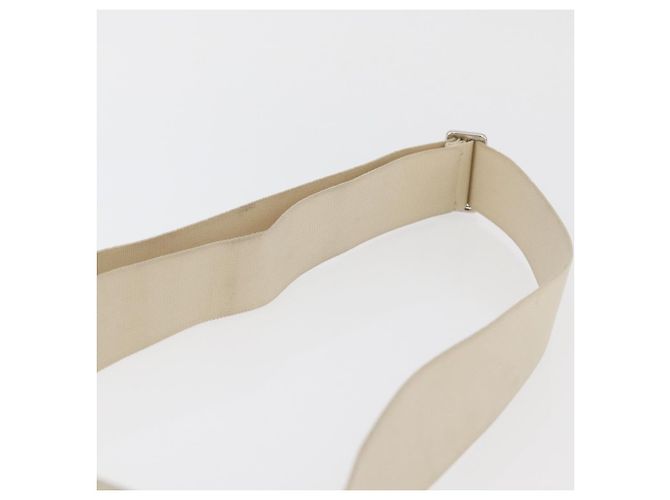 CHANEL Nuova linea da viaggio Borsa a spalla in nylon beige CC Auth ka3980A - vista 8