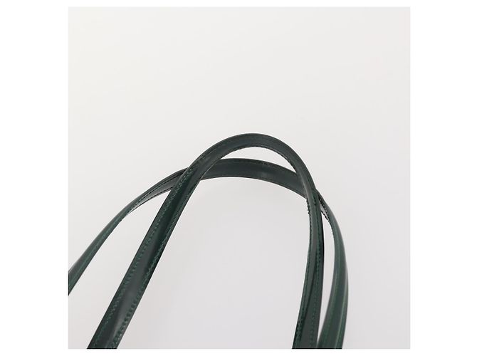 Borsa Tote GUCCI Pelle verniciata Verde Oro 002 406 0425 Auth bs34366 D'oro - vista 8