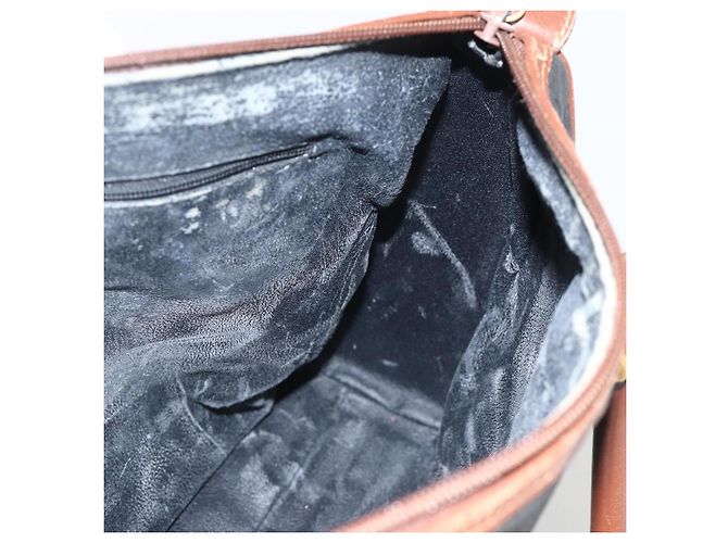 Borsa a mano GG Canvas Gucci Nera Oro 002 58 0159 Auth 175333 Nero D'oro - vista 17