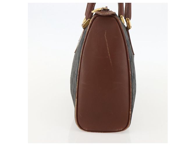 Borsa a mano GG Canvas Gucci Nera Oro 002 58 0159 Auth 175333 Nero D'oro - vista 4