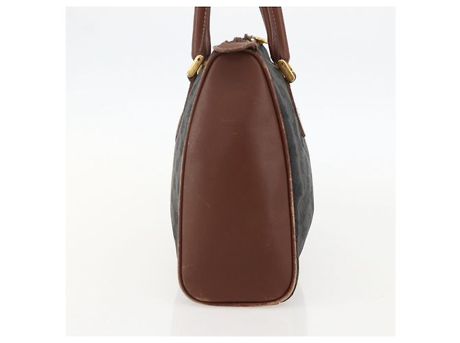 Borsa a mano GG Canvas Gucci Nera Oro 002 58 0159 Auth 175333 Nero D'oro - vista 5
