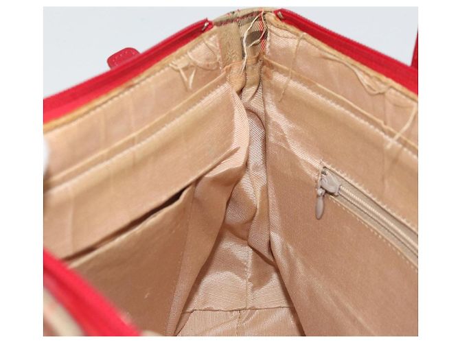 Burberry Nova Check Handtasche aus Canvas Beige Gold Auth 176714 - Ansicht 18