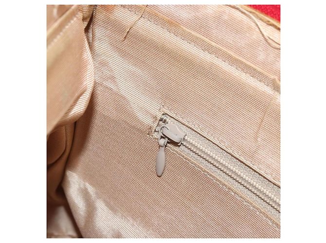 Burberry Nova Check Handtasche aus Canvas Beige Gold Auth 176714 - Ansicht 19