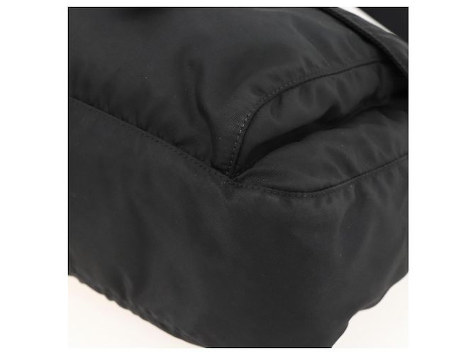 Borsa a Spalla PRADA Nylon Nero Argento Autentica 175302 - vista 15