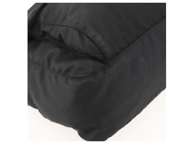 Borsa a Spalla PRADA Nylon Nero Argento Autentica 175302 - vista 16