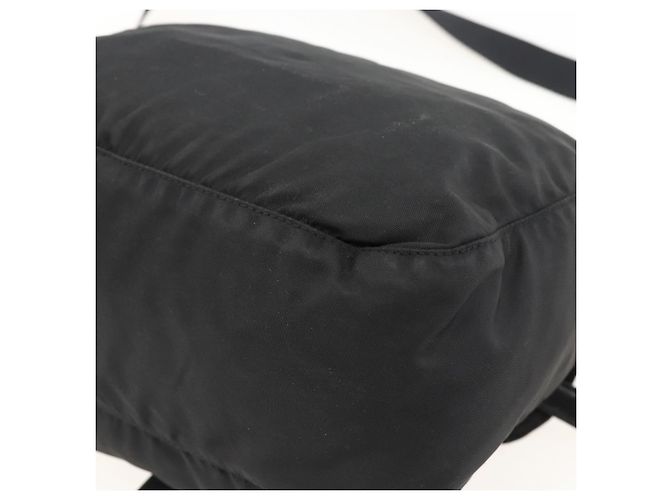 Borsa a Spalla PRADA Nylon Nero Argento Autentica 175302 - vista 17