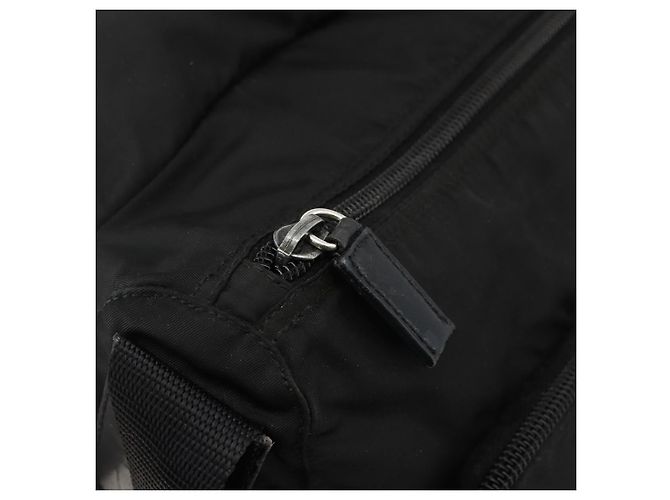Borsa a Spalla PRADA Nylon Nero Argento Autentica 175302 - vista 22