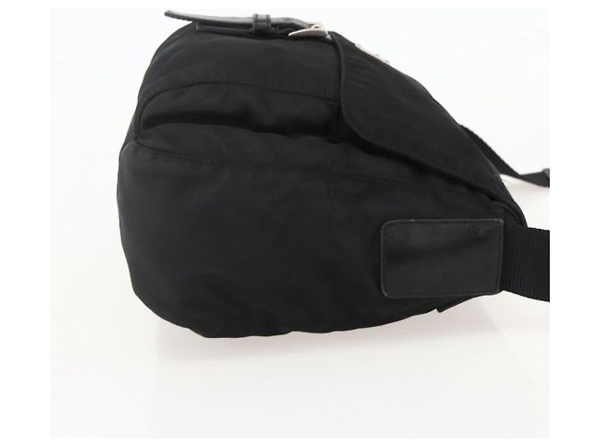 Borsa a Spalla PRADA Nylon Nero Argento Autentica 175302 - vista 4