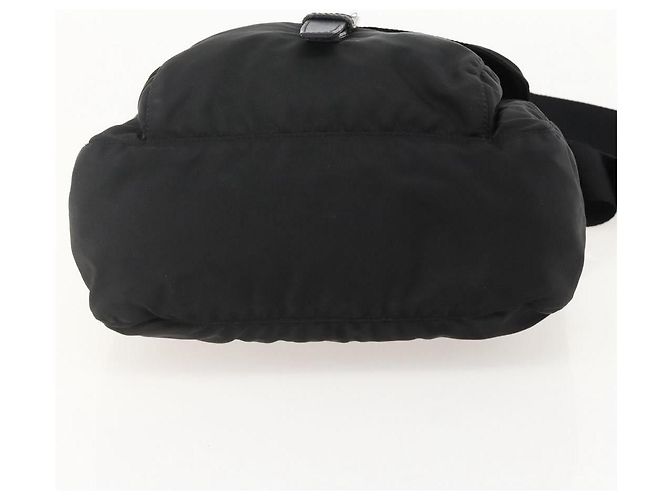 Borsa a Spalla PRADA Nylon Nero Argento Autentica 175302 - vista 5