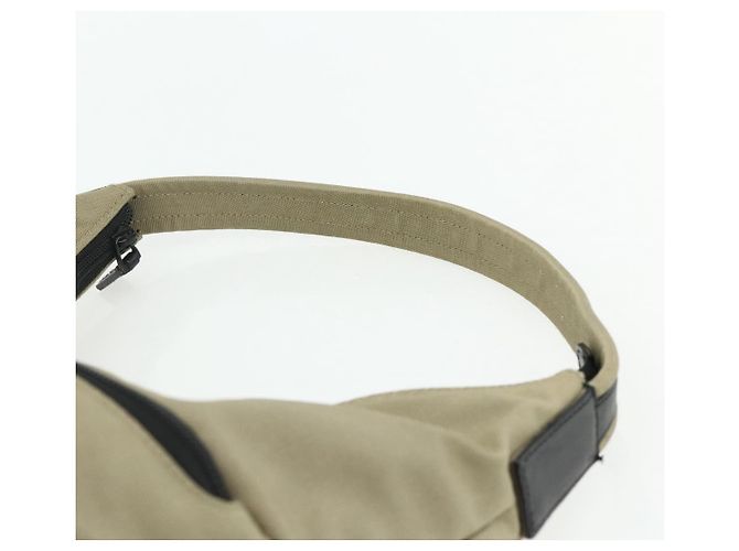 Bolsa de Ombro GUCCI Nylon Bege 001 3380 1705 Auth ti3889 - vista 8