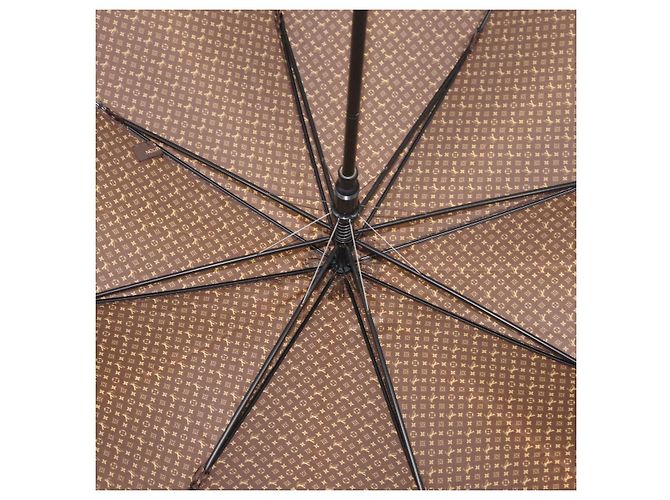 LOUIS VUITTON Parapluie Monogram Parapurui M70107 Auth LV YKZ1517A Monogramme - vue 9