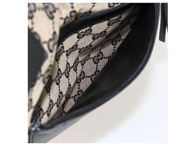 GUCCI GG Canvas Tote Bag Beige Silber 019 0401 Auth 175709 - Ansicht 22