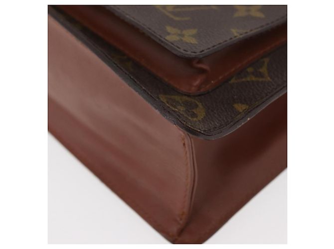 LOUIS VUITTON Borsa a Mano Monceau 28 Monogram M51185 LV Auth BA12108 Monogramma - vista 15