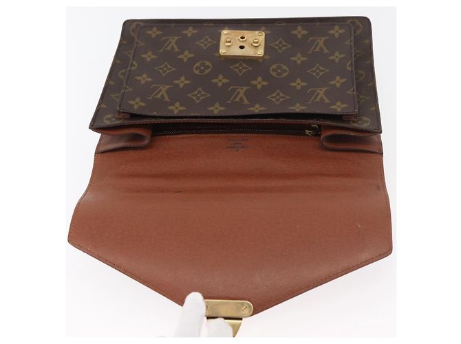 LOUIS VUITTON Borsa a Mano Monceau 28 Monogram M51185 LV Auth BA12108 Monogramma - vista 19
