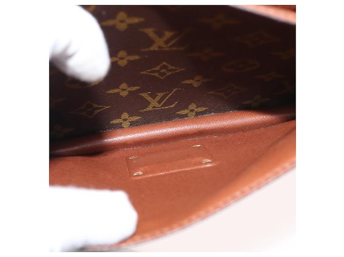 LOUIS VUITTON Borsa a Mano Monceau 28 Monogram M51185 LV Auth BA12108 Monogramma - vista 24