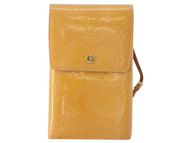 LOUIS VUITTON Carteira Walker Monogram Vernis Rosa Marshmallow M91035 Auth BA11791 - vista 13
