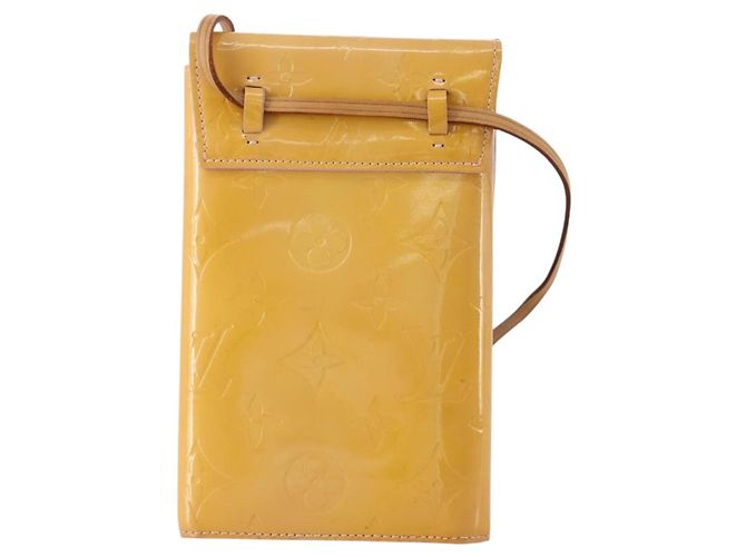 LOUIS VUITTON Carteira Walker Monogram Vernis Rosa Marshmallow M91035 Auth BA11791 - vista 2