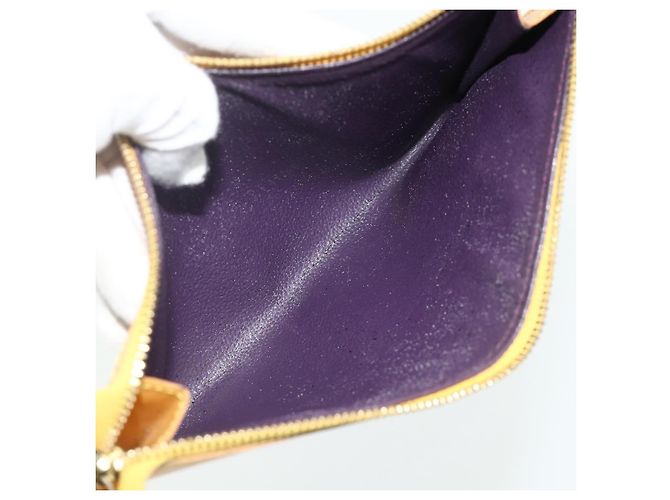 LOUIS VUITTON Epi Pochette Accessoires Pouch Yellow M52949 LV Auth YKZ1388 - view 12