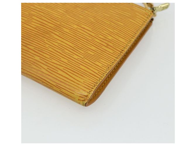 LOUIS VUITTON Epi Pochette Accessoires Pouch Yellow M52949 LV Auth YKZ1388 - view 15
