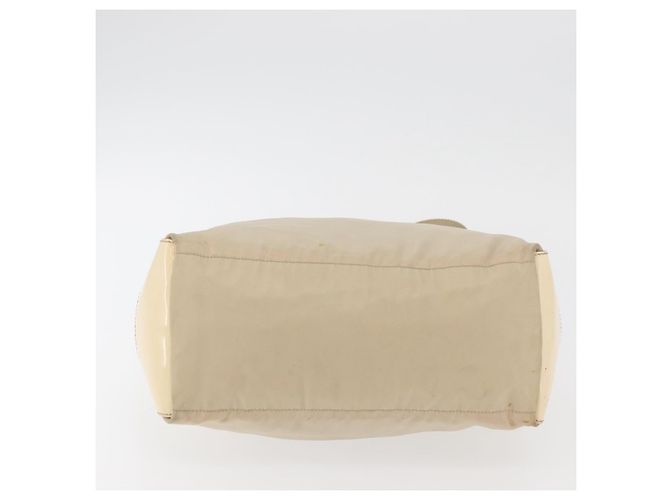 Borsa a Spalla PRADA Nylon Beige Argento Autentica ka4019 - vista 5