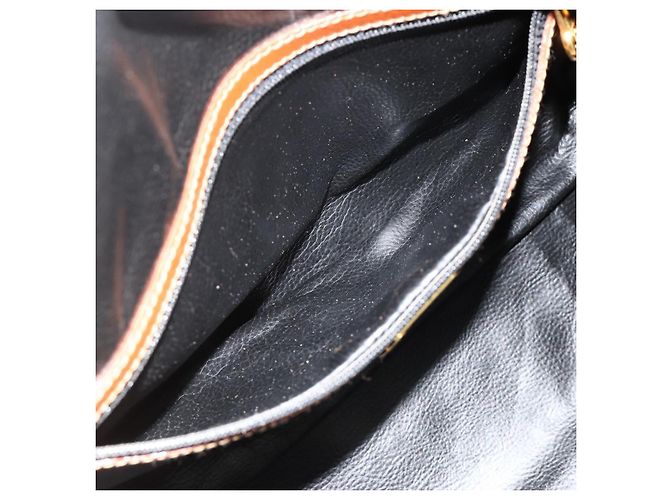 Pequin Borsa Boston in tela Pecan FENDI PVC marrone nero Auth yk20237 - vista 22