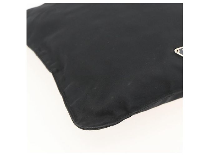 Borsa a Spalla PRADA Nylon Nero Argento Autentica 175183 - vista 15