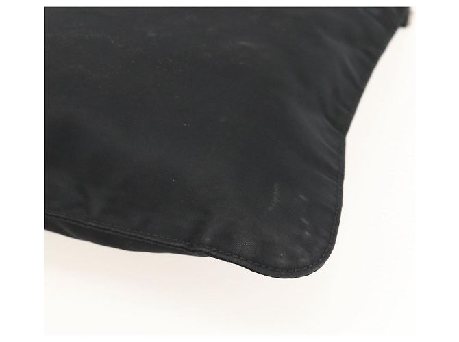 Borsa a Spalla PRADA Nylon Nero Argento Autentica 175183 - vista 16