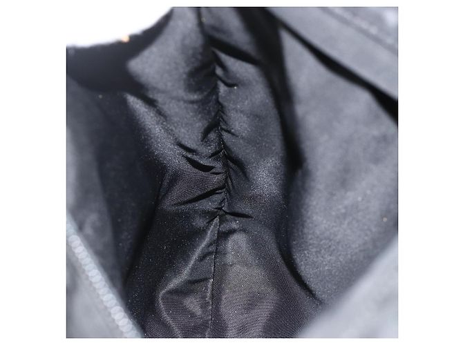 Borsa a Spalla PRADA Nylon Nero Argento Autentica 175183 - vista 21