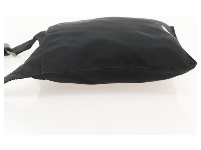 Borsa a Spalla PRADA Nylon Nero Argento Autentica 175183 - vista 3