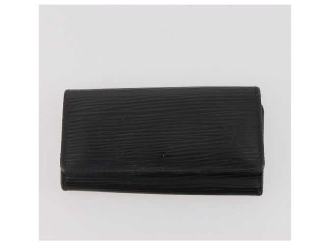 LOUIS VUITTON Schlüsseletui Monogram Epi 6 Teile Schwarz LV Auth BA12176 Monogramm - Ansicht 12